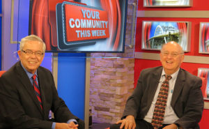 Julian McPhillips with Tim Lennox during his interview