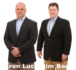 Aaron Luck and Jim Bodin workplace injury attorneys for McPhillips Shinbaum LLP