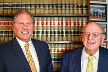 Attorneys David Sawyer and Julian McPhillips