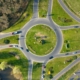 Roundabout car accidents